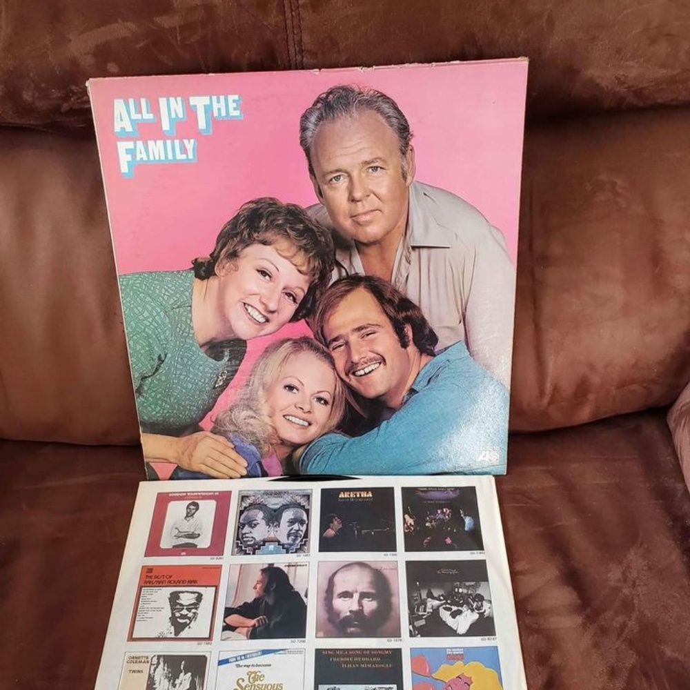 ALL IN THE FAMILY VINYL LP WITH BOOKLET